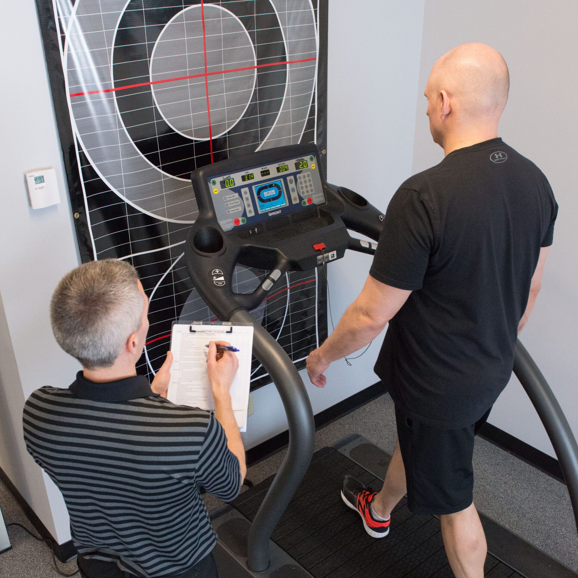 A man doing cardio workout